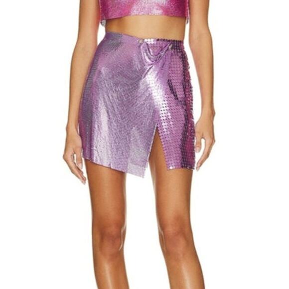 8 Other Reasons Colorblock Chainmail Set Pink Purple XS-S? - Picture 1 of 13
